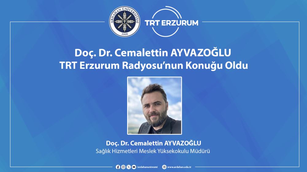 Akademisyenimiz Buzağı Ölüm Oranlarını Düşürmenin Yollarını TRT Erzurum Radyosu’nda Anlattı