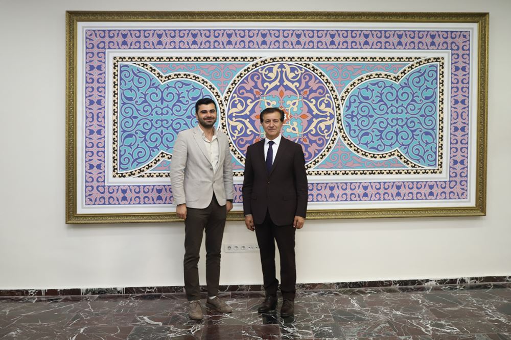 Dental Hospital Başhekimi Dt. Visit to our Rector from Ömer Faruk Altun