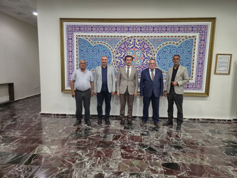 MESK Genel Başkan Vekili Binali Gültekin’den Rektörümüze Nezaket Ziyareti