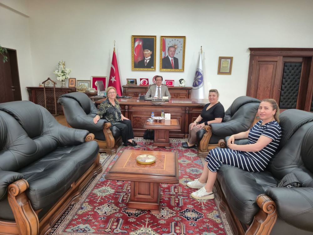 Serbest Avukat Müzeyyen Çiftçi’den Rektörümüze Ziyaret