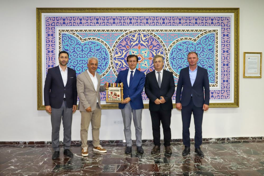 İl Özel İdaresi Yetkililerinden Rektörümüze Ziyaret
