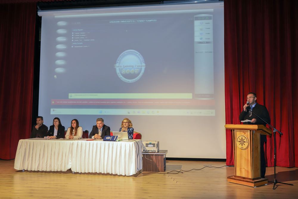 Üniversitemizde İŞKUR Gençlik Programı Kura Çekimi Tamamlandı
