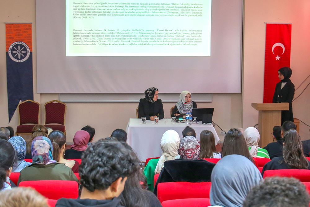 Üniversitemizde Medeniyetin İzinde: Sanat Tarihi Konuşmaları-I Konferansı Gerçekleştirildi