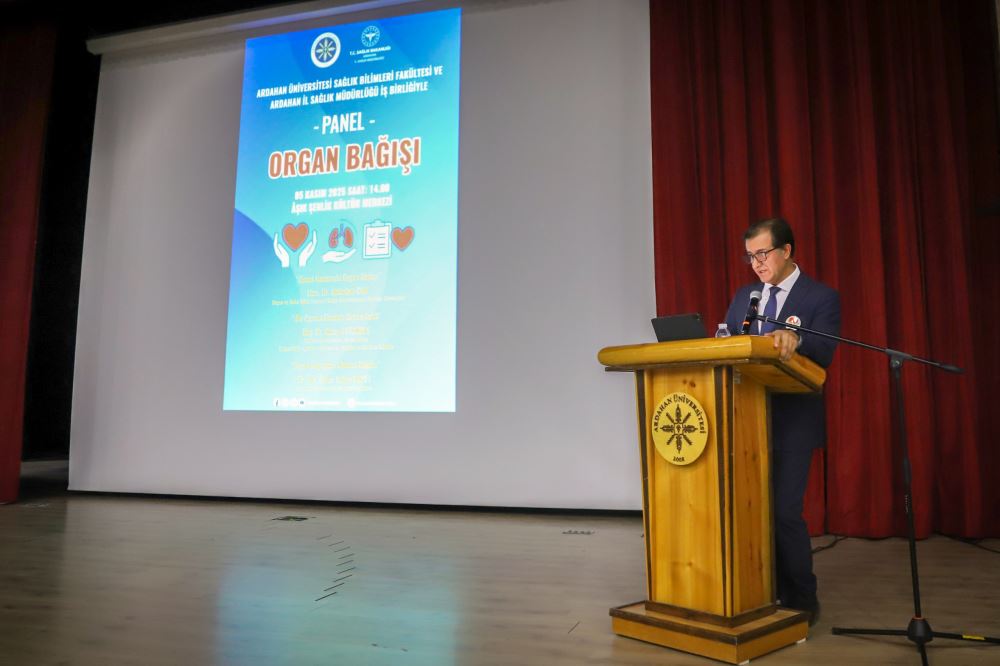 Üniversitemiz ve İl Sağlık Müdürlüğü İş Birliğiyle “Organ Bağışı” Paneli Gerçekleştirildi