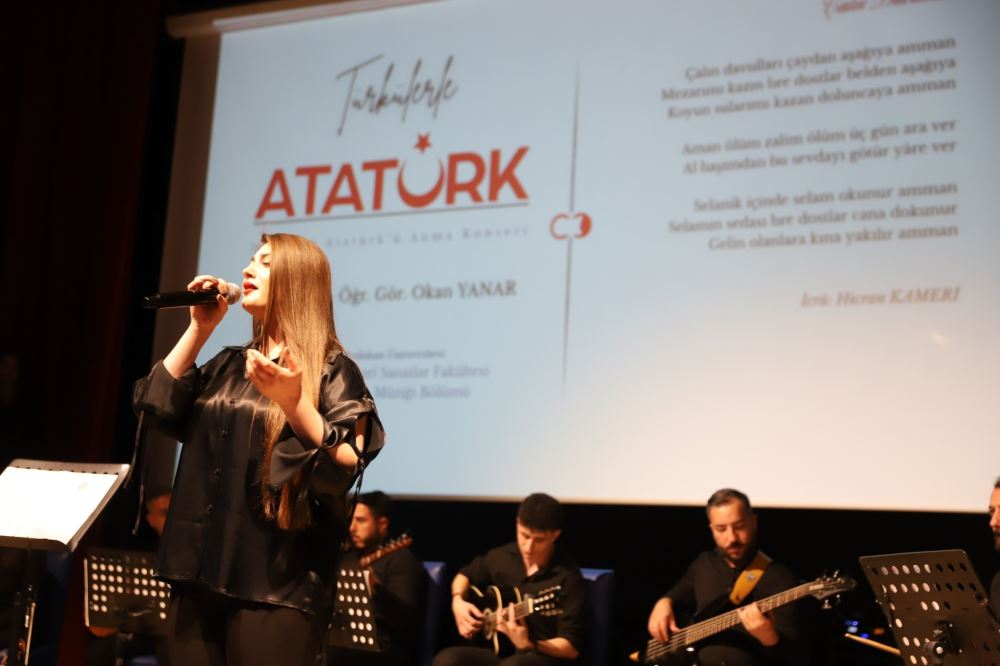 Atatürk’ün Sevdiği Türküler ARÜ’de Seslendirildi