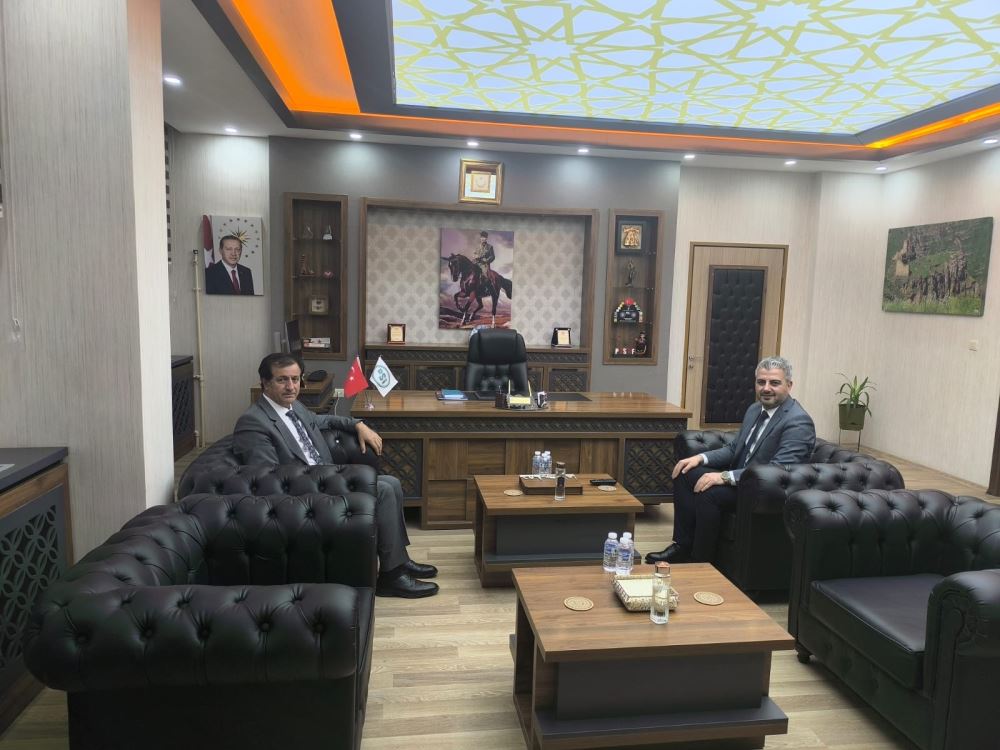 Rektörümüzden DSİ 243. Şube Müdürü Soner Fuat Yılmaz’a Ziyaret