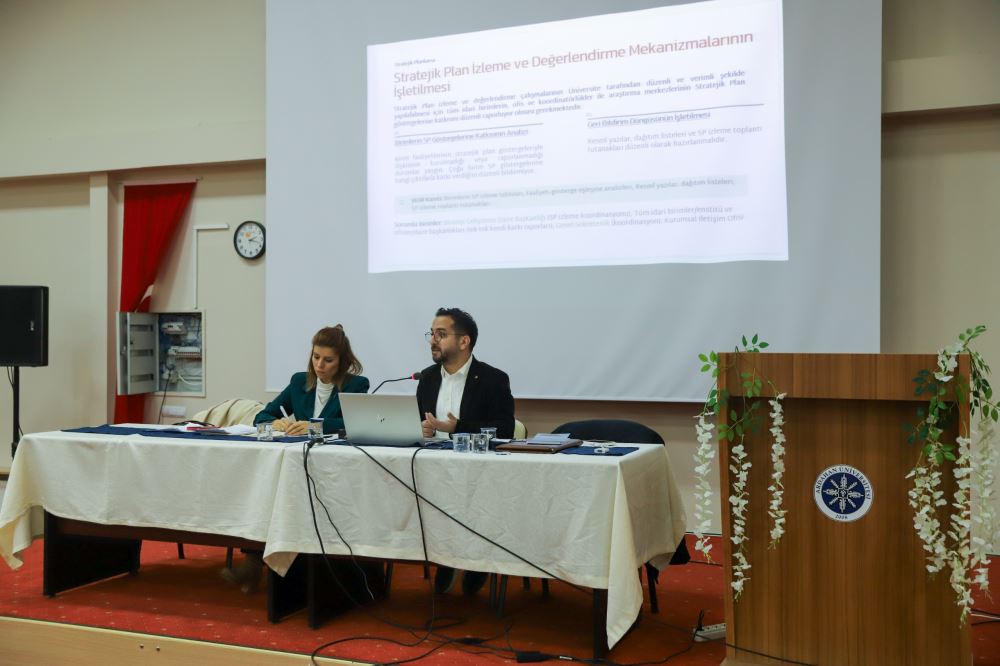 Üniversitemiz Kalite ve Akreditasyon Ofisi Tarafından Kalite Güvencesi Eğitimi Düzenlendi