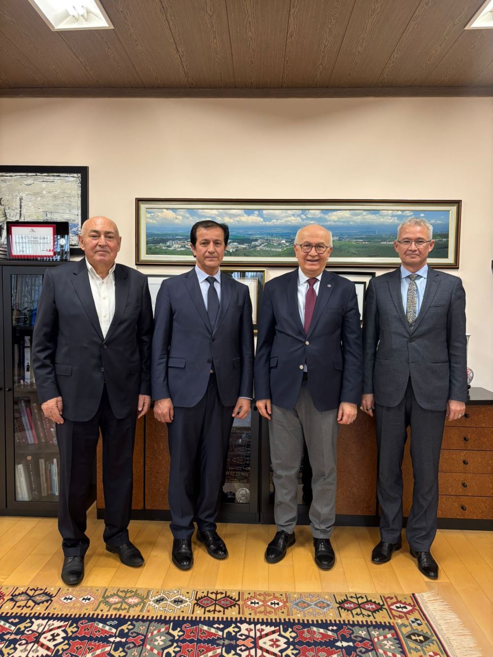 Rektörümüzden Bilkent Üniversitesine Ziyaret