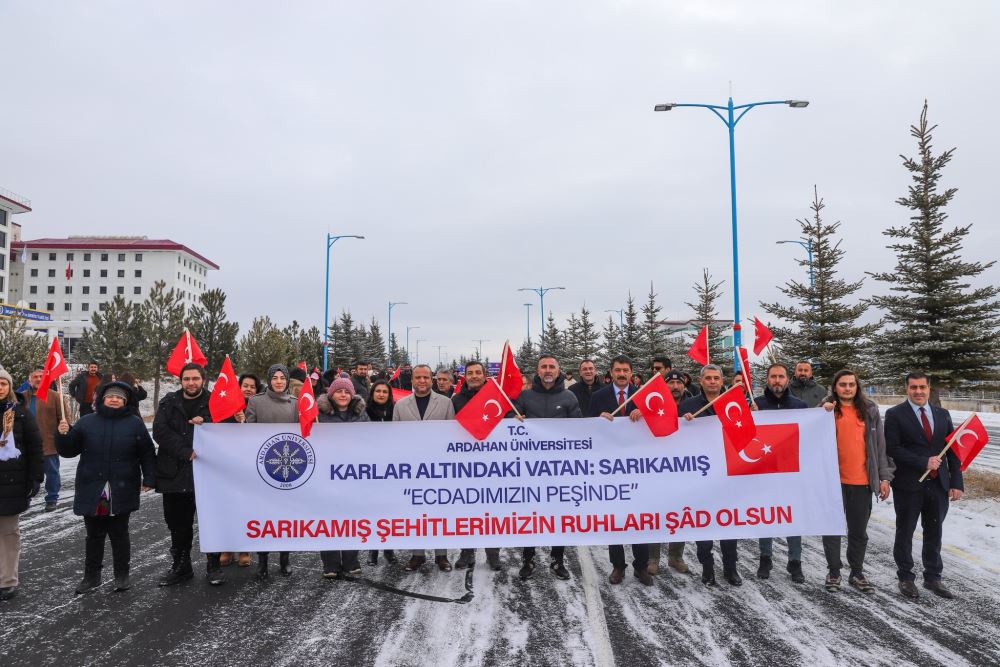 Karlar Altında Yazılan Destan: Sarıkamış Şehitleri Üniversitemizde Düzenlenen Programla Anıldı