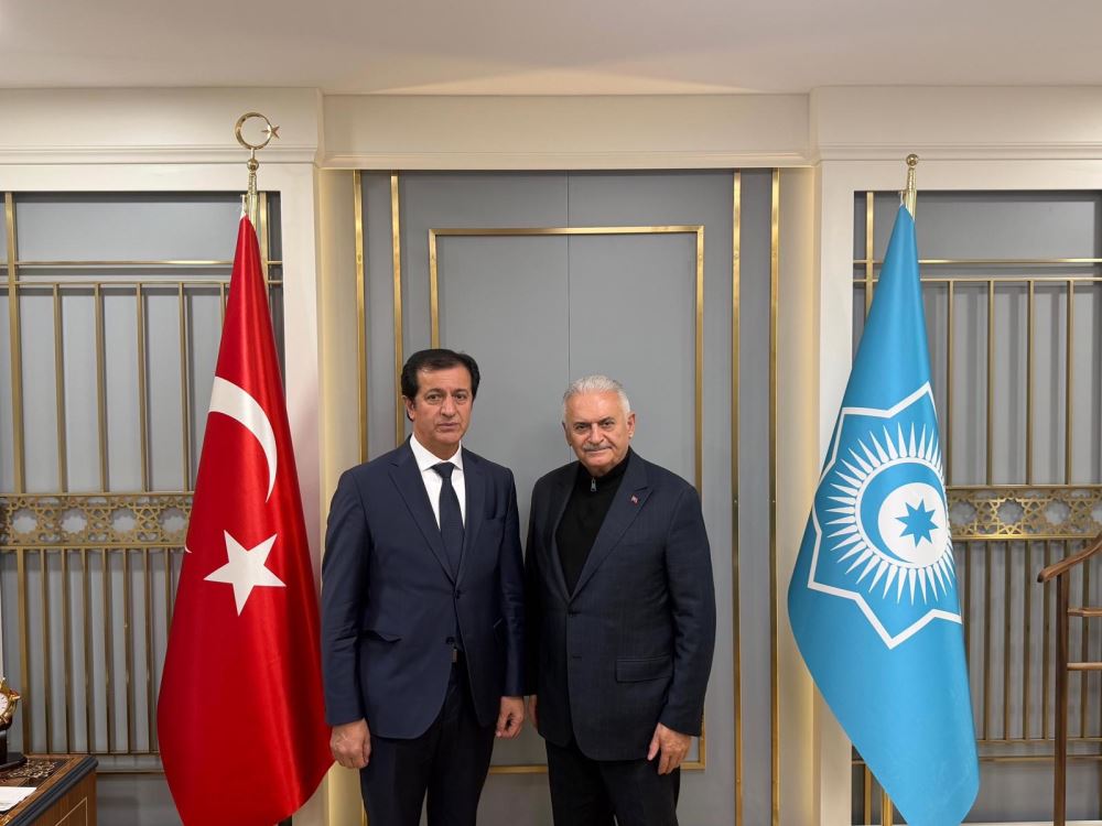 Rektörümüzden Son Başbakan ve Türk Devletleri Teşkilatı (TDT) Aksakallılar Heyeti Başkanı Binali Yıldırım’a Nezaket Ziyareti: Yıldırım ve Hasanov’a Fahri Doktora Verilecek