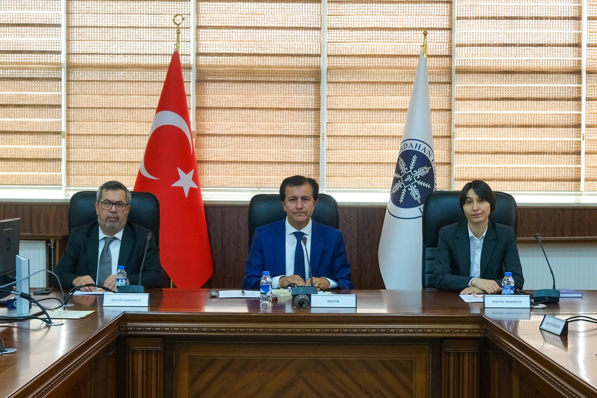 Rektörümüz Başkanlığında Ardahan Üniversitesi Kalite Komisyonu Toplantısı Gerçekleştirildi