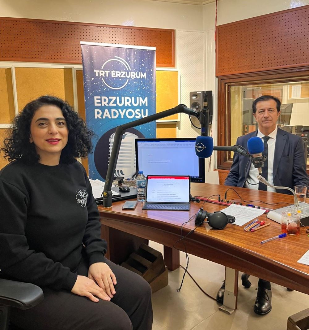Rektörümüz TRT Erzurum Radyosu’nun Canlı Yayın Konuğu Oldu