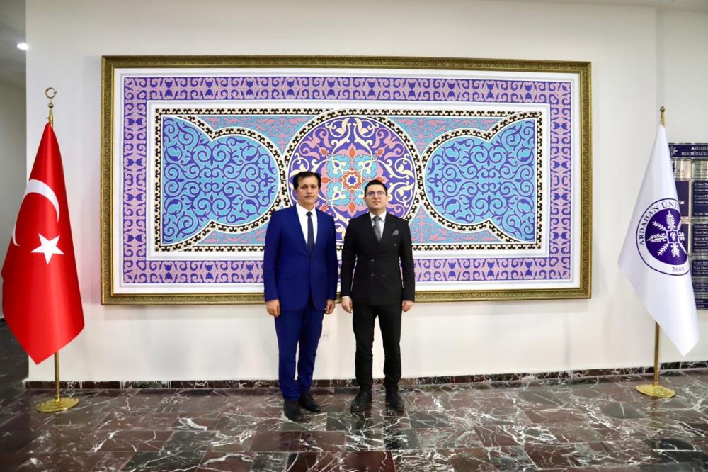 Kars İdare Mahkemesi Başkanı Rektörümüze İade-i Ziyarette Bulundu