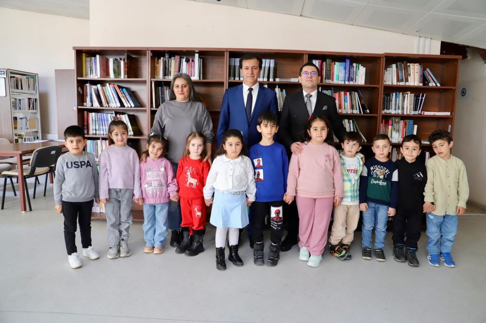 Kütüphane Haftası Kapsamında Minik Konuklarımızı Kampüsümüzde Ağırladık