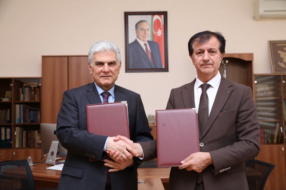 Üniversitemiz ve Azerbaycan Devlet Pedagoji Üniversitesi Arasında Eğitimde Stratejik İş Birliği Protokolü İmzalandı