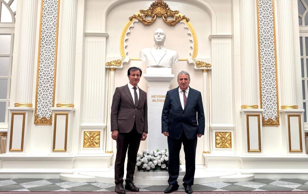 Rektörümüz Prof. Dr. Öztürk Emiroğlu, Azerbaycan Millî İlimler Akademisi Başkanı Sayın Prof. Dr. İsa Habibbeyli’yi Ziyaret Etti