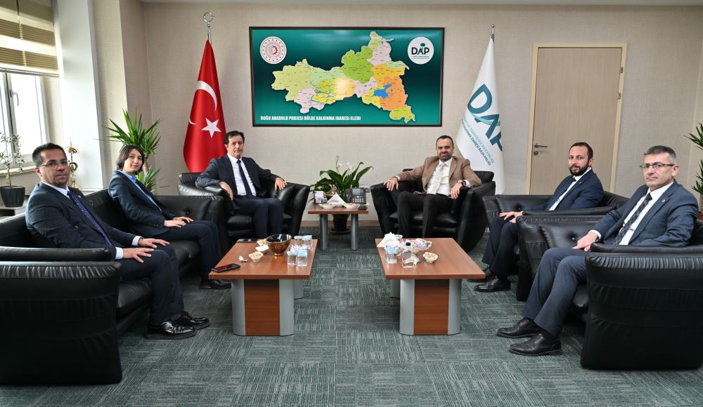 Rektörümüz Prof. Dr. Öztürk Emiroğlu’ndan Doğu Anadolu Projesi Bölge Kalkınma İdaresi Başkanı Sayın Halil İbrahim Güray’a Hayırlı Olsun Ziyareti