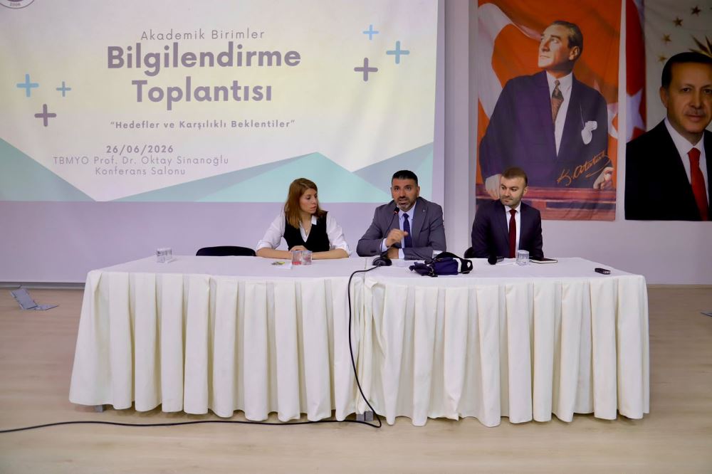 Academic Units Information Meeting on Quality and Accreditation Processes in Our University Held