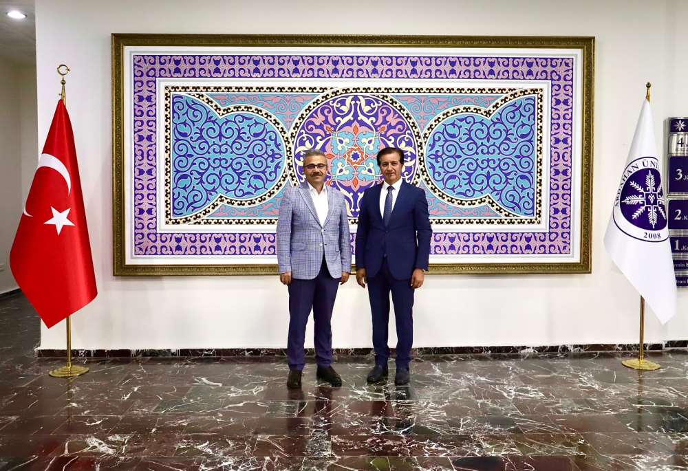 Ardahan İl Millî Eğitim Müdürü Sayın Yusuf Uzantı'dan Rektörümüze Veda Ziyareti